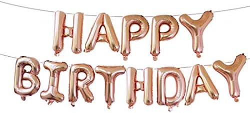 Украса за Партита на 13-ия ден от раждането, Гигантски балони от фолио от Розово Злато за Партита за рожден Ден, Украса