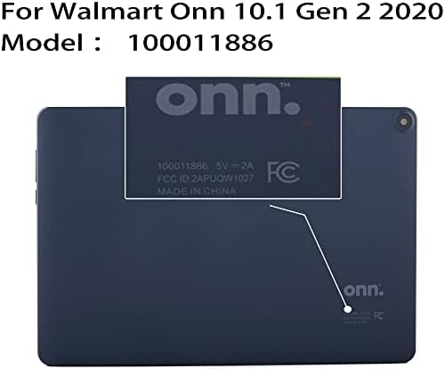 Калъф SOATUTO за Walmart Onn 10.1 Tab Case 2020 г. (модел: 100011886), Удароустойчив, лесен за децата Траен Хибриден