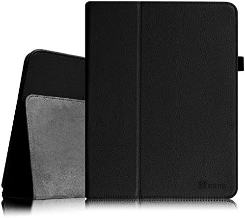 Калъф-за награда Fintie за оригиналния iPad 1-во поколение - Тънък калъф-поставка от веганской на кожата с притежателя