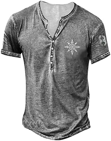 Лятна Риза Колеж в Ретро стил с Къс Ръкав, Мъжки Риза Размер на Плюс с намаляване на шията, Удобна Риза с Копчета, Стръмни