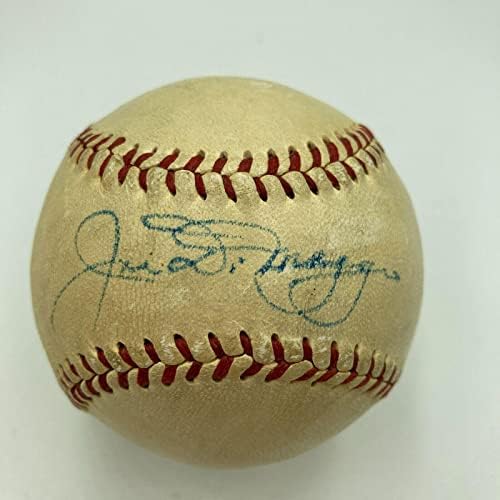 Прекрасен бейзболен сингъл на 1940-те години Джо Dimaggio Playing Days с автограф от JSA COA - Бейзболни топки с автографи