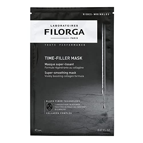 Filorga Time-Filler Супер Разглаживающая маска за лице, С маска, Наситен Обновляющей серум с колаген и полисахаридами