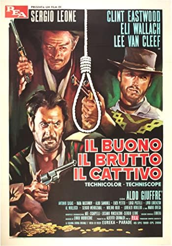Добър, Лош, Грозен Плакат на филма 01 Италиански 24 x36