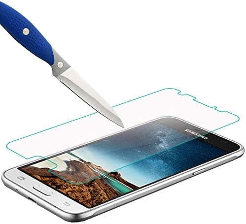 Mr.Shield [2] е Предназначен за Samsung Galaxy J3 Eclipse [Защитен слой от закалено стъкло] с замяна на доживотна