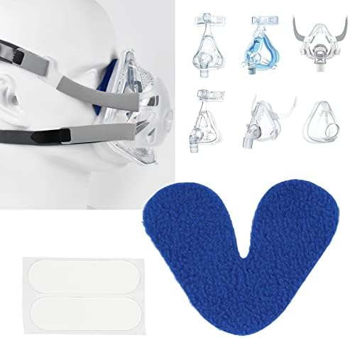 Носните накладки за CPAP маска,Носа облицовка CPAP, Консумативи CPAP Маска за Сънна апнея Комфортно Уплътнение Дихателен