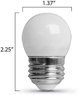 Електрическа led лампа Feit BP71/2S/W/LED/6 7,5-Ваттным еквалайзер Без капачка DM E26 S11 Frost Специалност, 6 бр. в