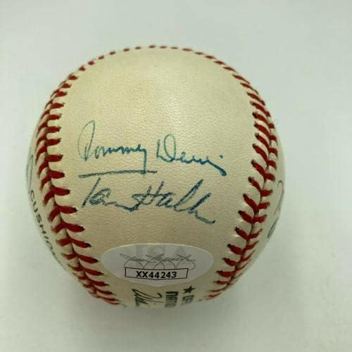 Уили Мейс Легенди Сан Франциско Джайентс с множество Надписи NL Baseball JSA COA - Бейзболни топки с автографи