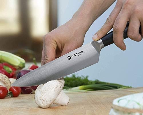 Нож на главния готвач GEAR DISTRICT 8 за приготвяне на храна, всекидневна с Кухненски нож за рязане, остър като бръснач