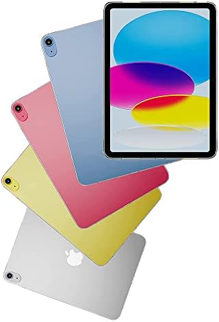 Прозрачен калъф QYiiD за iPad на 10-то поколение 10.9 2022, леко Меки TPU, Сверхпрочный Защитен калъф за таблет със защита