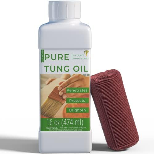 Godora 16 грама Чист Тунгового масло за довършване на дървен материал, Любимо Майстори Средство за запечатване на дърво