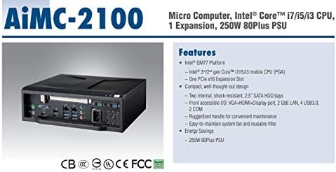 (DMC Тайван) Микрокомпютър, процесор Intel Core i7 /i5 / i3, 1 Разширение, захранване 250W 80Plus