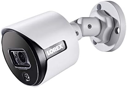 Жичен допълнителна камера за сигурност Lorex Аналогов 4K със защита от атмосферни влияния в закрито / на открито HD с
