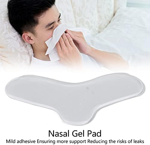 5 Опаковки Гелевых Подложки за носа CPAP Brrnoo Nose Guard Носа Уплътнение От дразнене и болезненост Sleep Nose Comfort