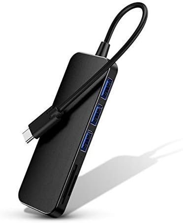 GFDFD C USB Хъб USB Хъб 3.0 Е Мулти USB Сплитер Адаптер 3-Портов Cardreader Високоскоростен удължителен кабел Type C
