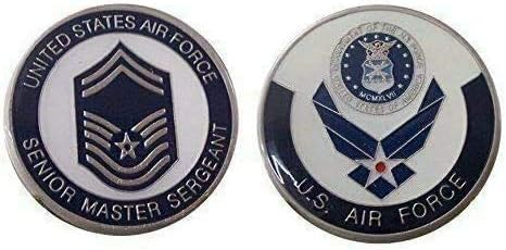 Обикновените Военно-въздушни сили - Монета покана на старши майстор-сержант E8'