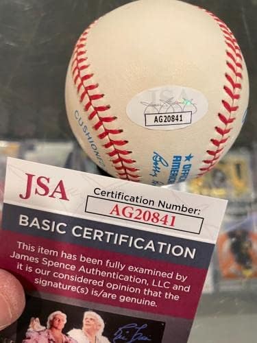 Арти Wilson Негър League Single Signed Baseball Jsa - Бейзболни топки с автографи