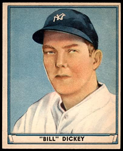 1941 топка Игра Обикновена бейзболна картичка 70 Бил Дики от Ню Йорк Янкис Класа Отличен