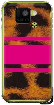 Втора кожа ROTM Leopard Pink (прозрачен) Дизайн от ROTM/за телефон AQUOS st SH-07D/docomo DSHA7D-PCCL-202-Y390