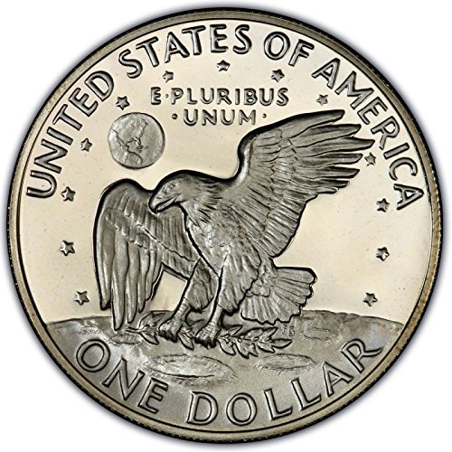 Са подбрани монета от 1 долар на САЩ Айзенхауер Десислава 1971-1978 години на освобождаването.