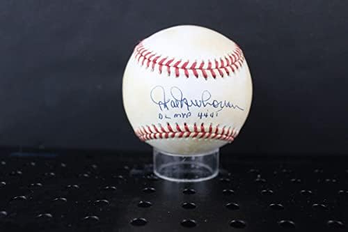 Автограф Хал Ньюхауз (MVP NL) в бейзбола Auto PSA/DNA AL88699 - Бейзболни топки с автографи