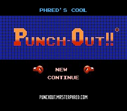 8-Битова игра карта за NES - Phred 's Cool Punch out 1 - Много рядка - Без региона (Phred 's Cool Punch Out 1)