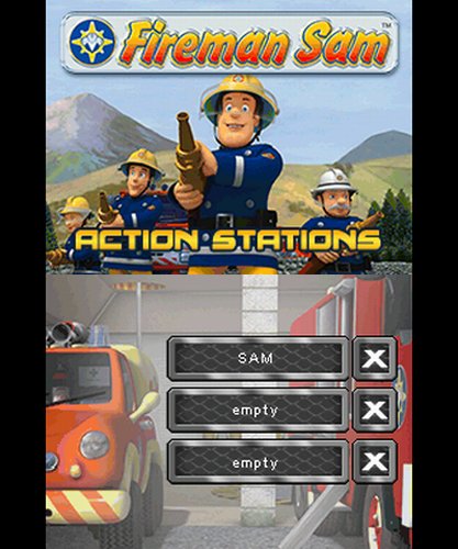 Пожарникар на Sam - Екшън станция (Nintendo DS)