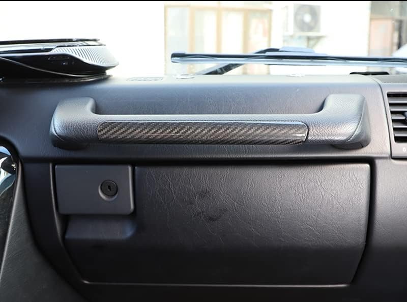 Новата Вътрешна капачка дръжка от страната на пътника от въглеродни влакна, Съвместими с Mercedes Benz G-Class W463 2012-2018