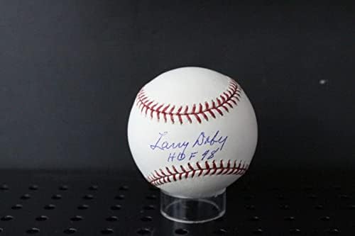 Автограф на Лари Doby (HOF 98) в бейзбола Auto PSA/DNA AL56529 - Бейзболни топки с автографи