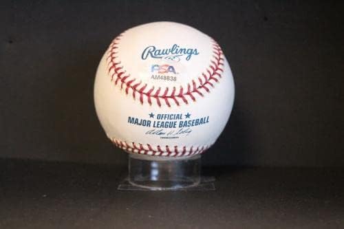 Подпис Бил Фрихана (59 Златни ръкавици) Бейзболен Автограф Auto PSA/DNA AM48838 - Бейзболни топки с Автографи