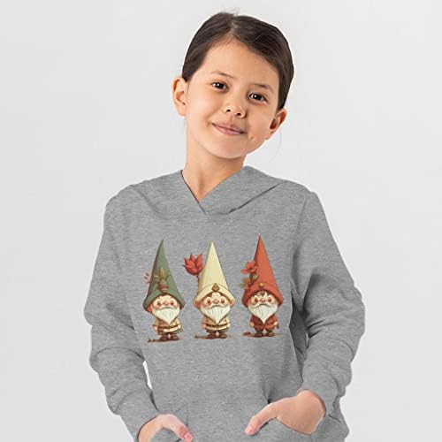 Детска hoody отвътре Gnome с гъба - Сладко Детска hoody с качулка - Уникална hoody за деца