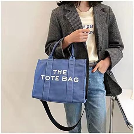 GKEVER Чанта за хранене, Обяд-бокс, дамски Холщовая чанта, Просто Дизайнерска чанта на рамото в лениво стил дамска чанта