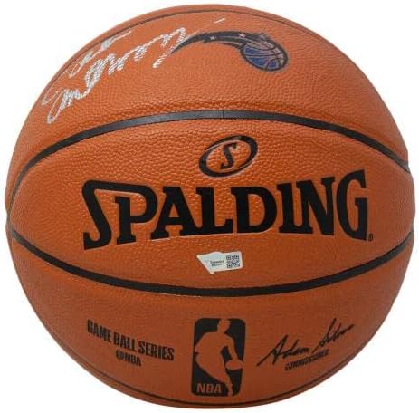 Коул Антъни Подписа Орландо Меджик Полноразмерную Копие На Баскетболни Фанатици - Баскетболни Топки С Автографи