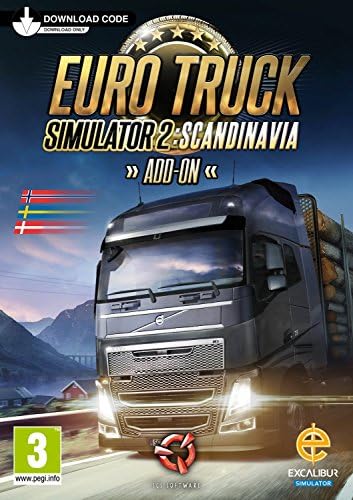 MORTENTR Euro Truck Simulator 2 - Добавка за Скандинавия (Дигитална карта за изтегляне)