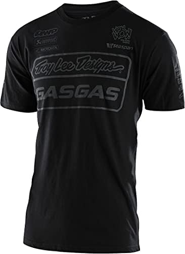 Тениска с къс ръкав Troy Lee Designs 2021 TLD GasGas Team, Памук
