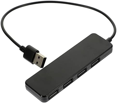 SOLUSTRE USB Хъб A USB Хъб с 5 бр. 4 Мультикомпьютерных USB порт За прехвърляне на Данни, Сплитер пристанища, Център, Кабел за компютър, Порт конектор за разширение, USB хъбове, USB